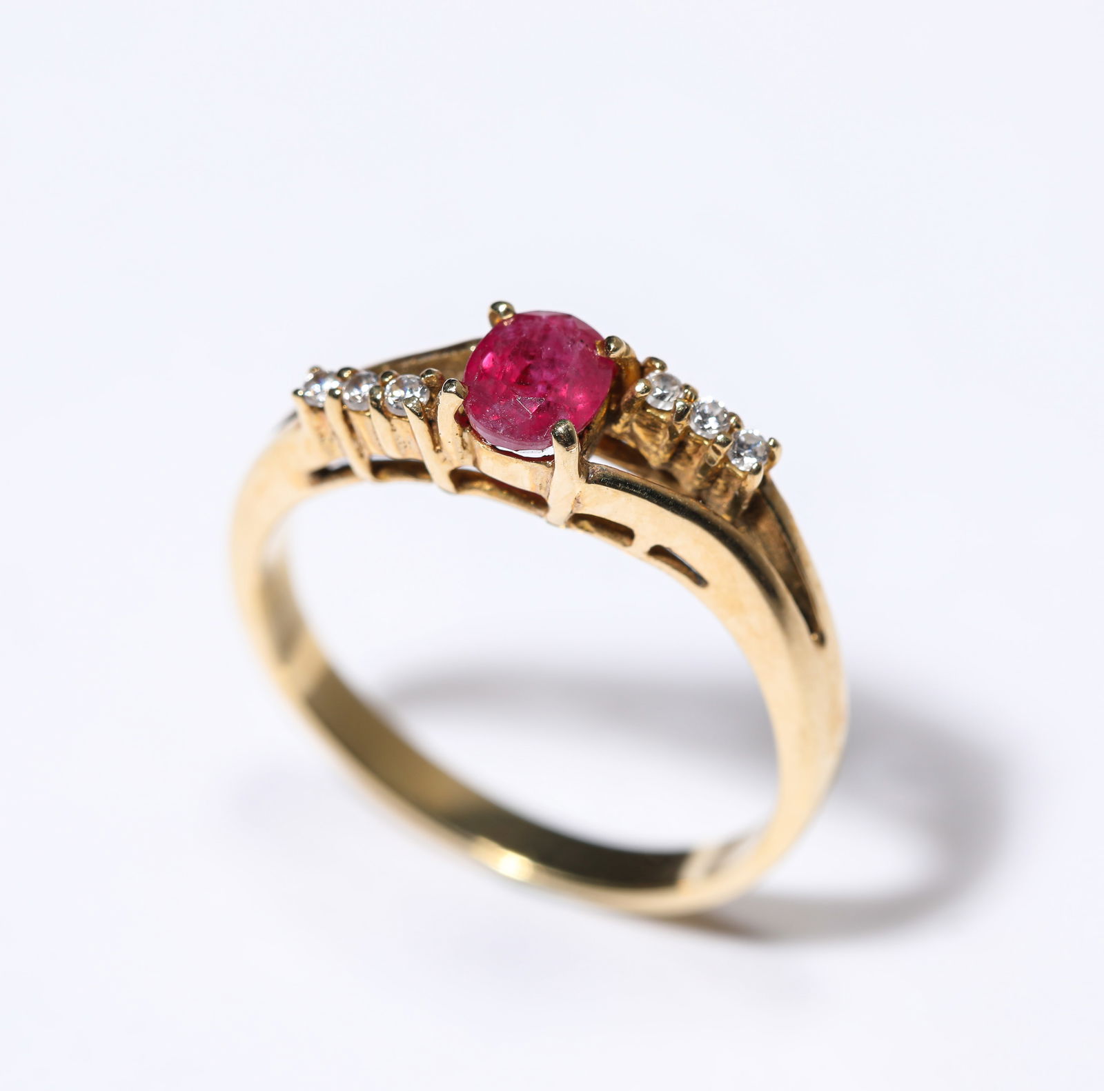 A Ruby and Gold Ring (1 of 3)