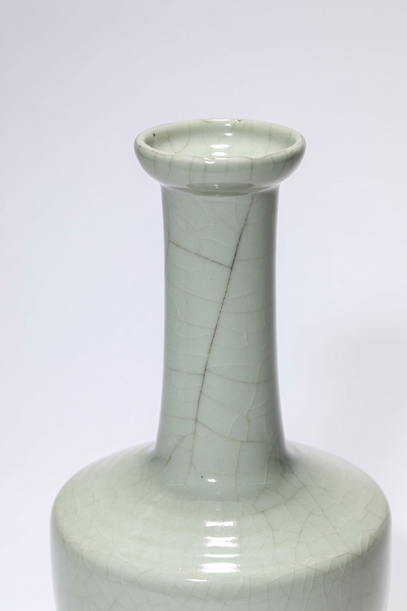 A Celadon-Glazed Vase - 2