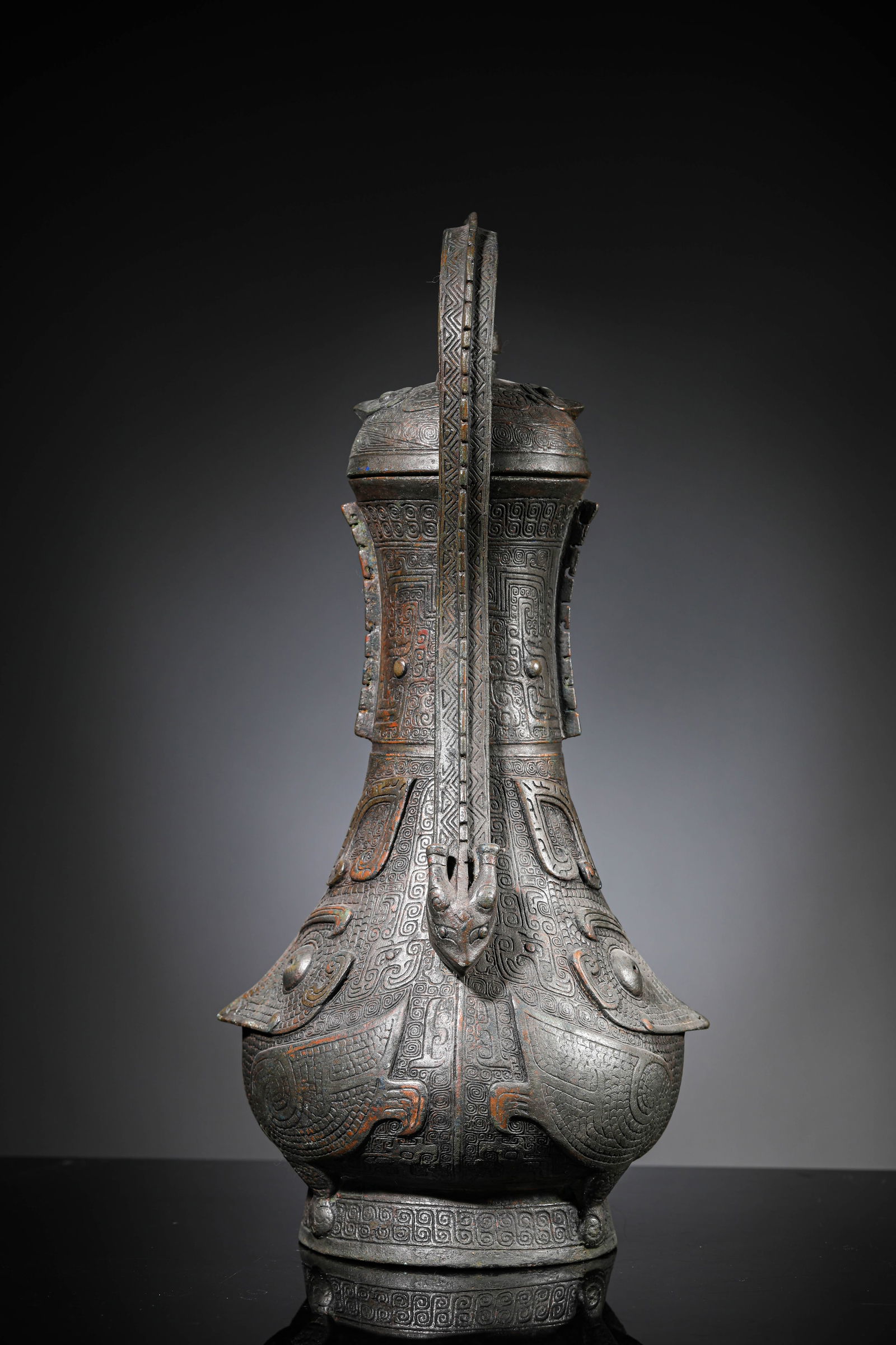 A Bronze 'Bei Dan' Hu - 4