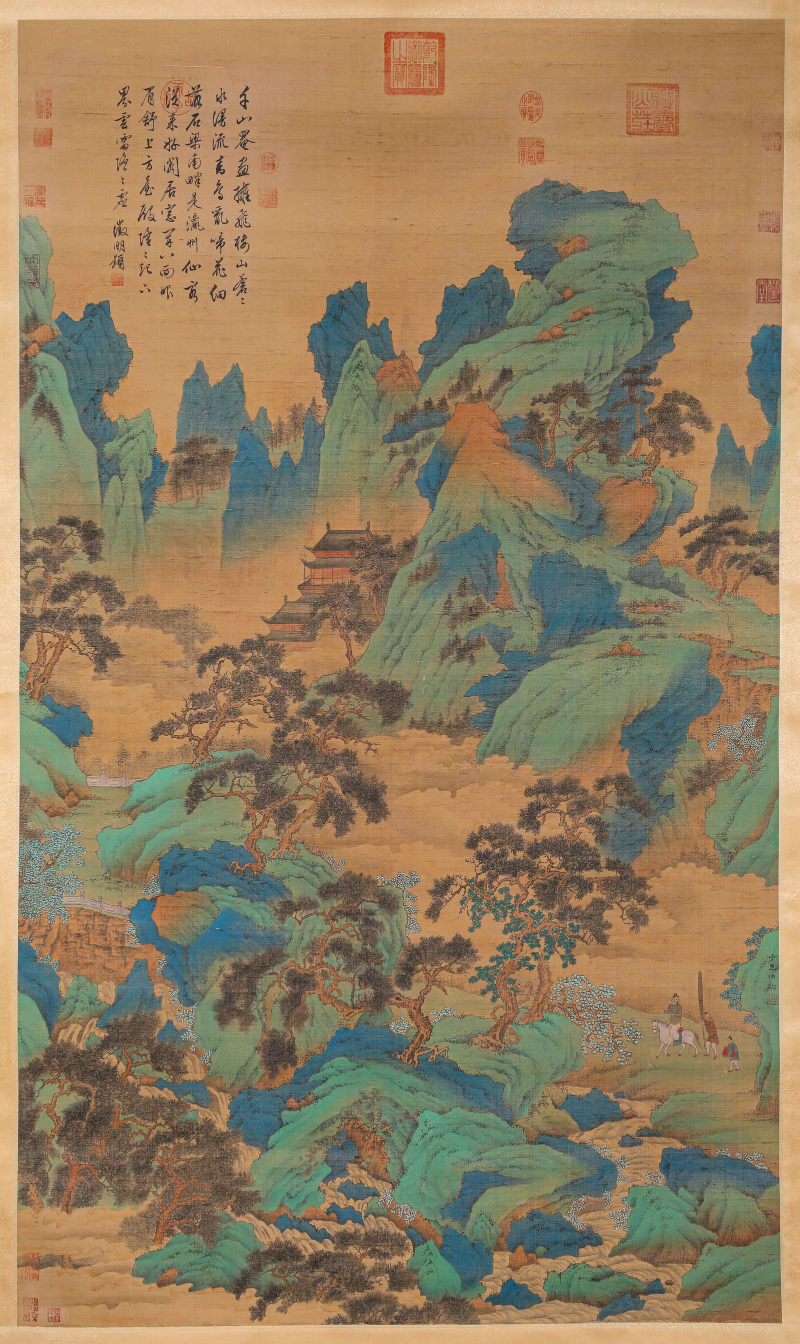 Zhao Boju (1120-1182), attributed to, Landscape: Zhao Boju (1120-1182), attributed to, Landscape (99 x 169cm)