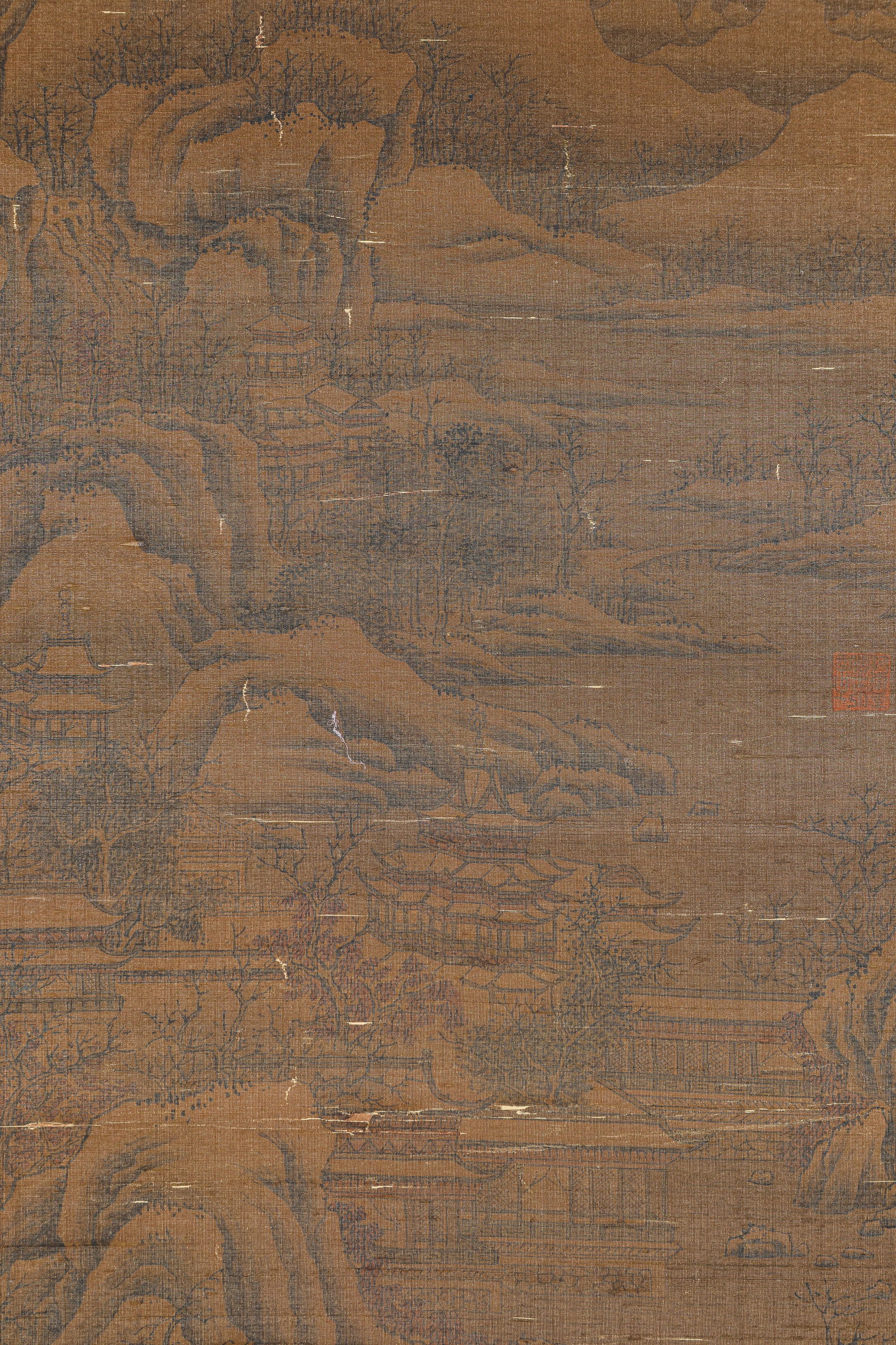 Wang Wei (699-759), attributed to, Landscape - 4