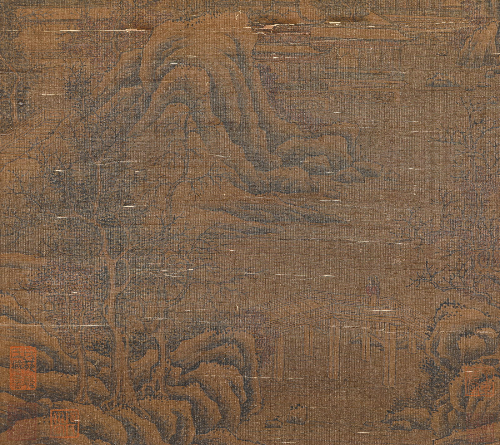 Wang Wei (699-759), attributed to, Landscape - 7
