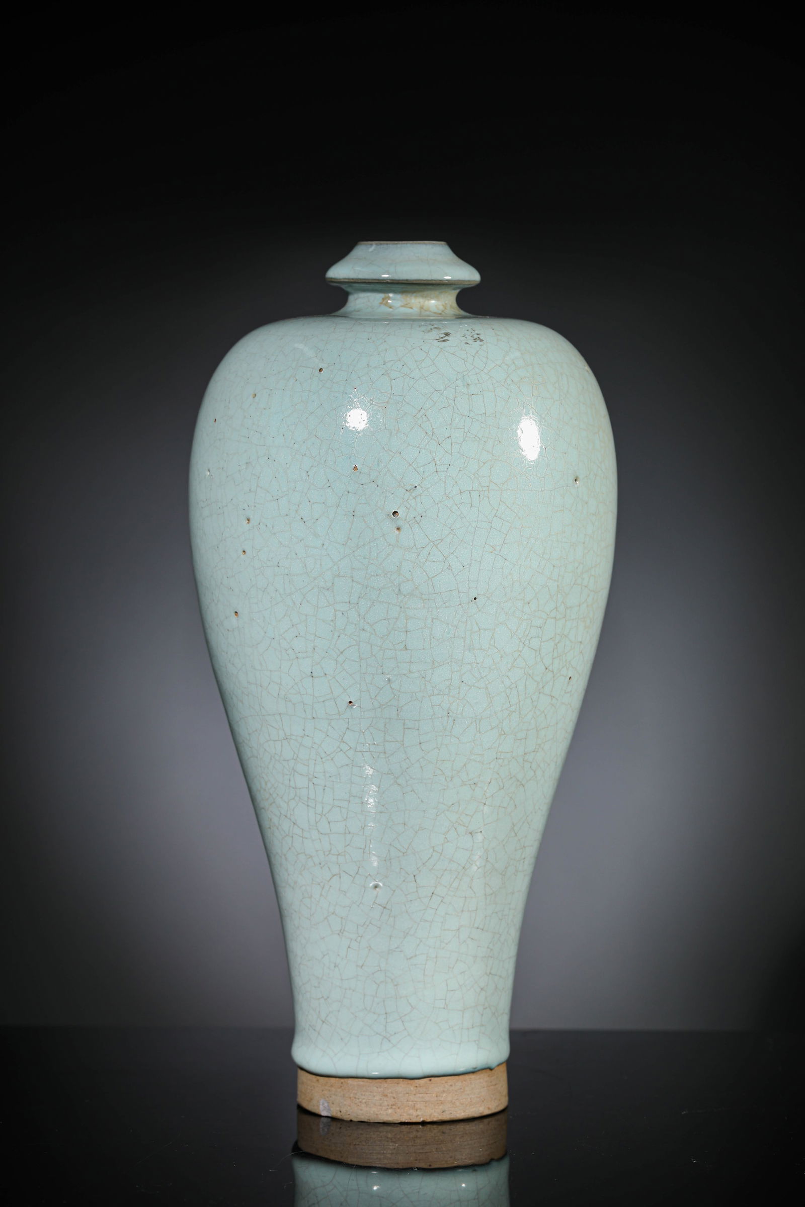 A Ge-Type Meiping: A Ge-Type Meiping (14.5 x 29.6cm)