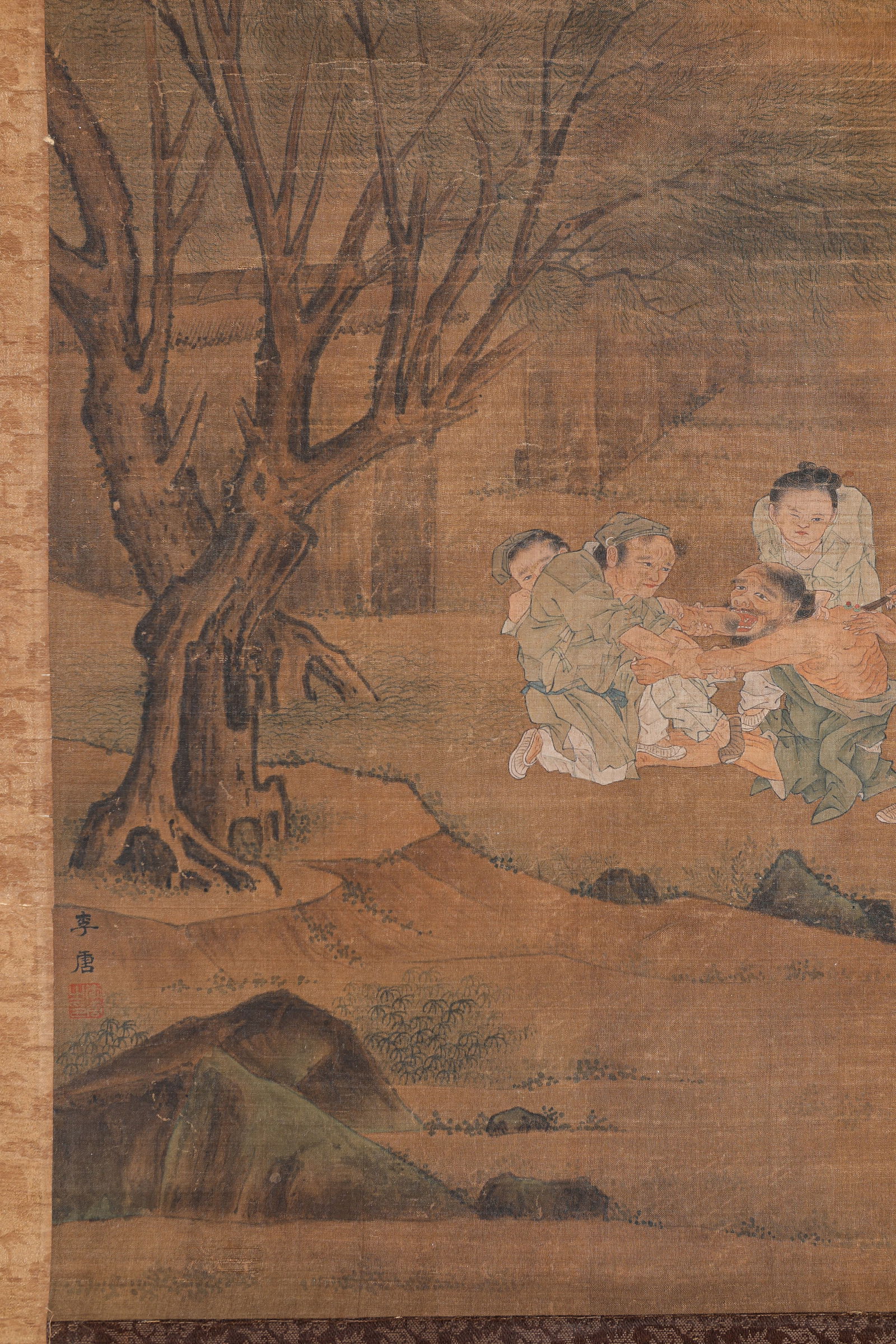 Li Tang (1066-1150), attributed to, Figure Narrative - 5