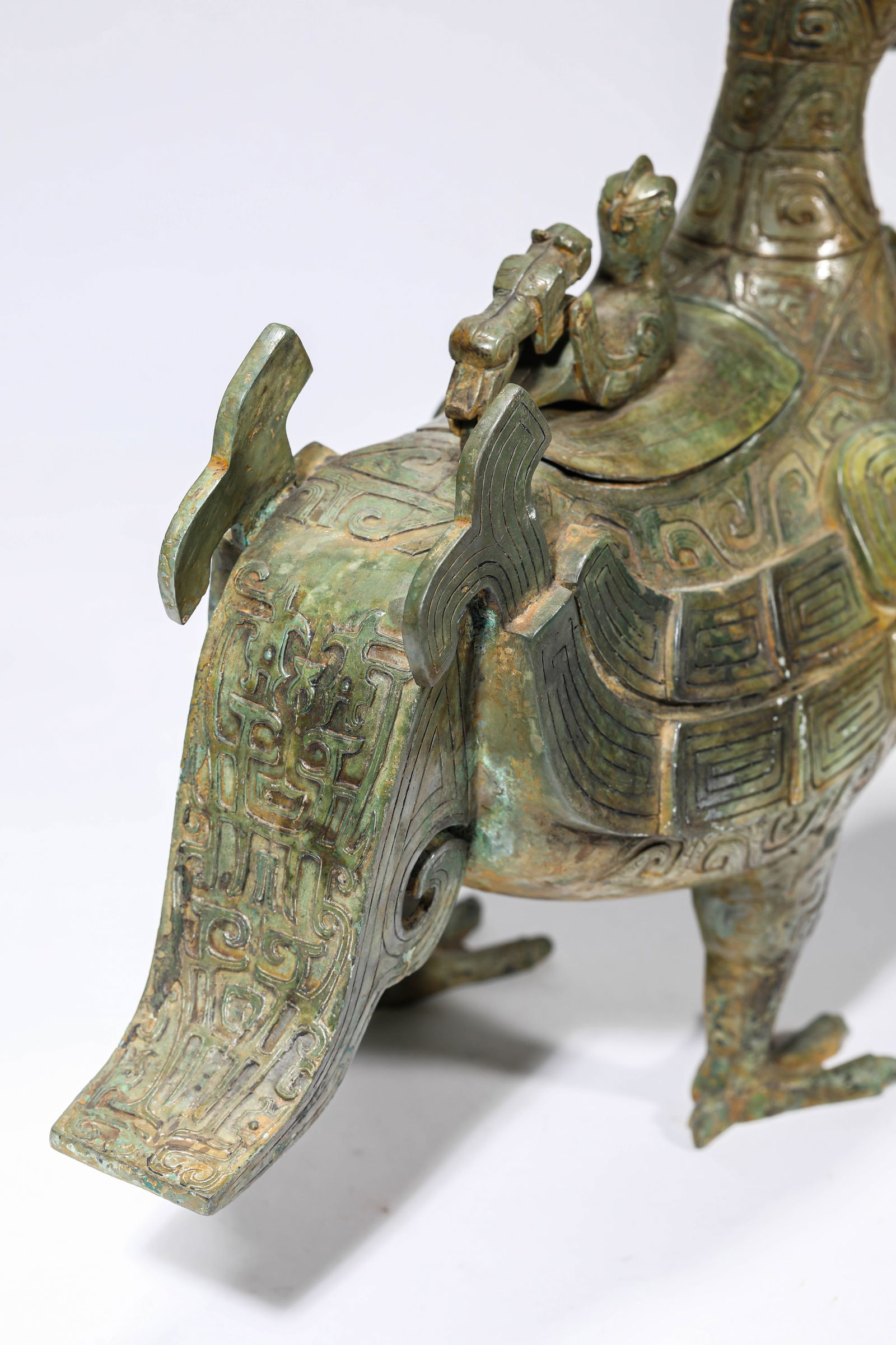 A Bronze 'Zoomorphic' Zun - 7