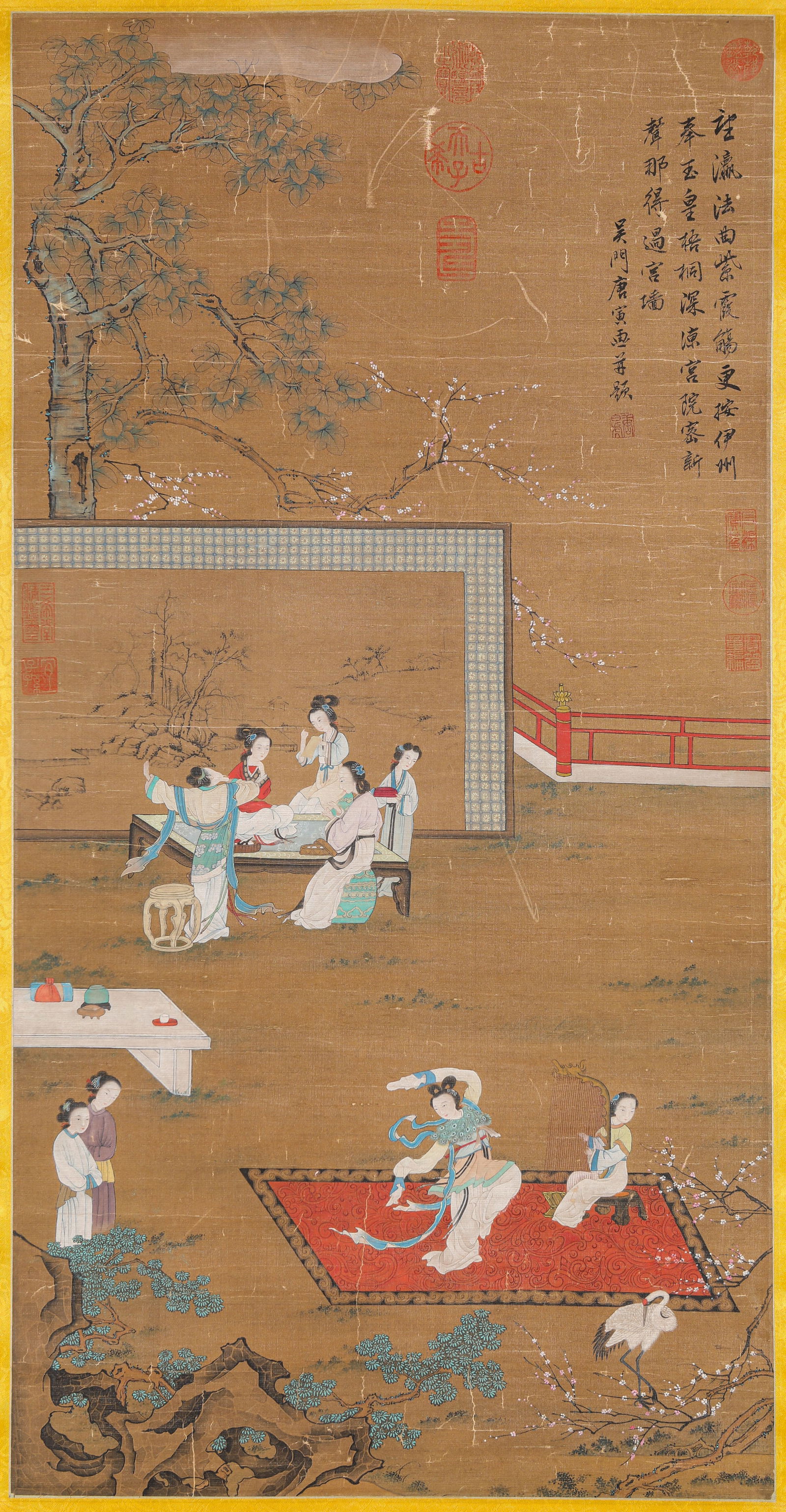 Tang Yin (1470-1524), attributed to, Figure Narrative: Tang Yin (1470-1524), attributed to, Figure Narrative (50.5 x 98cm)