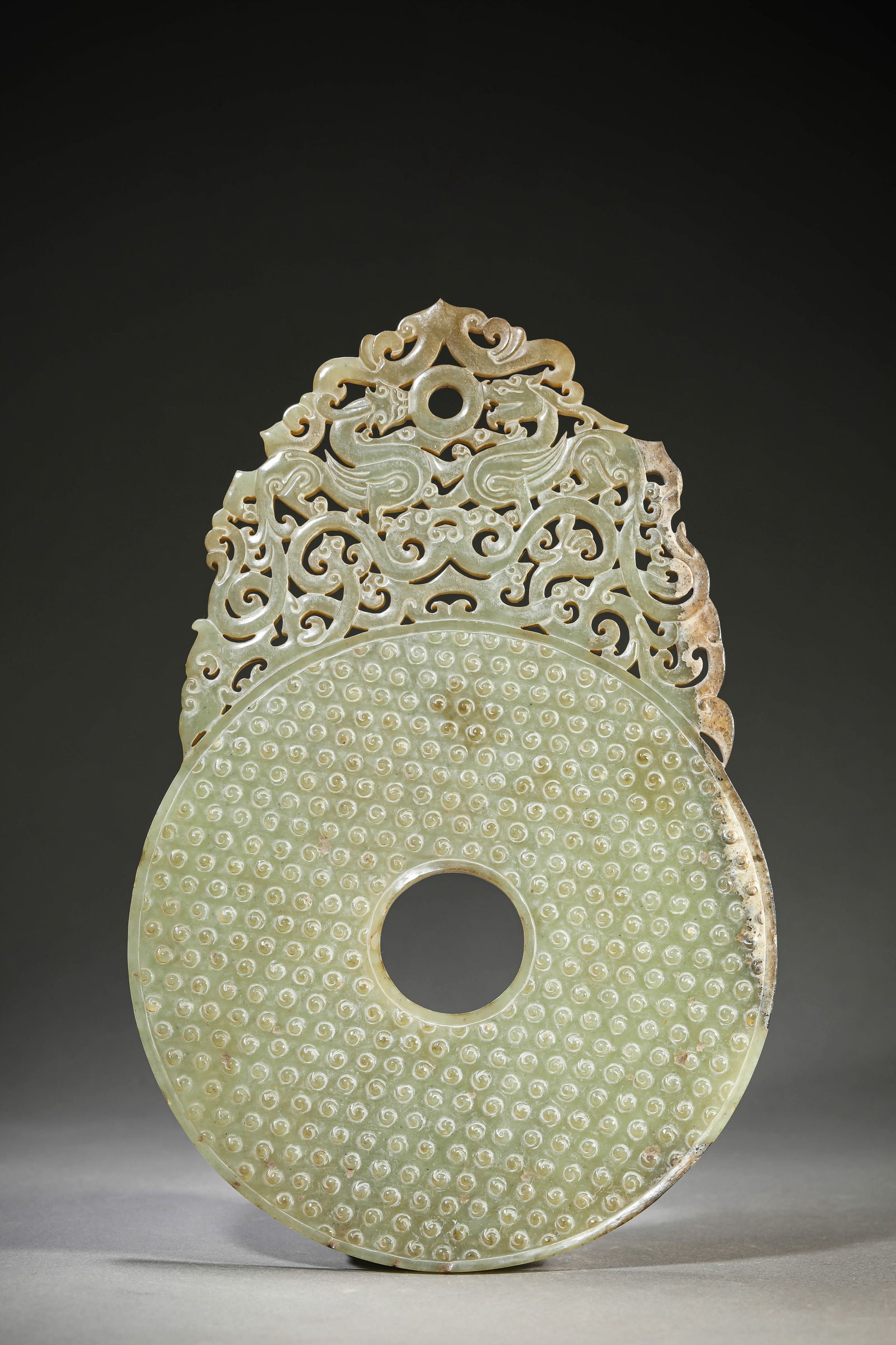 A Jade ‘Openwork’ Bi Disc - 2