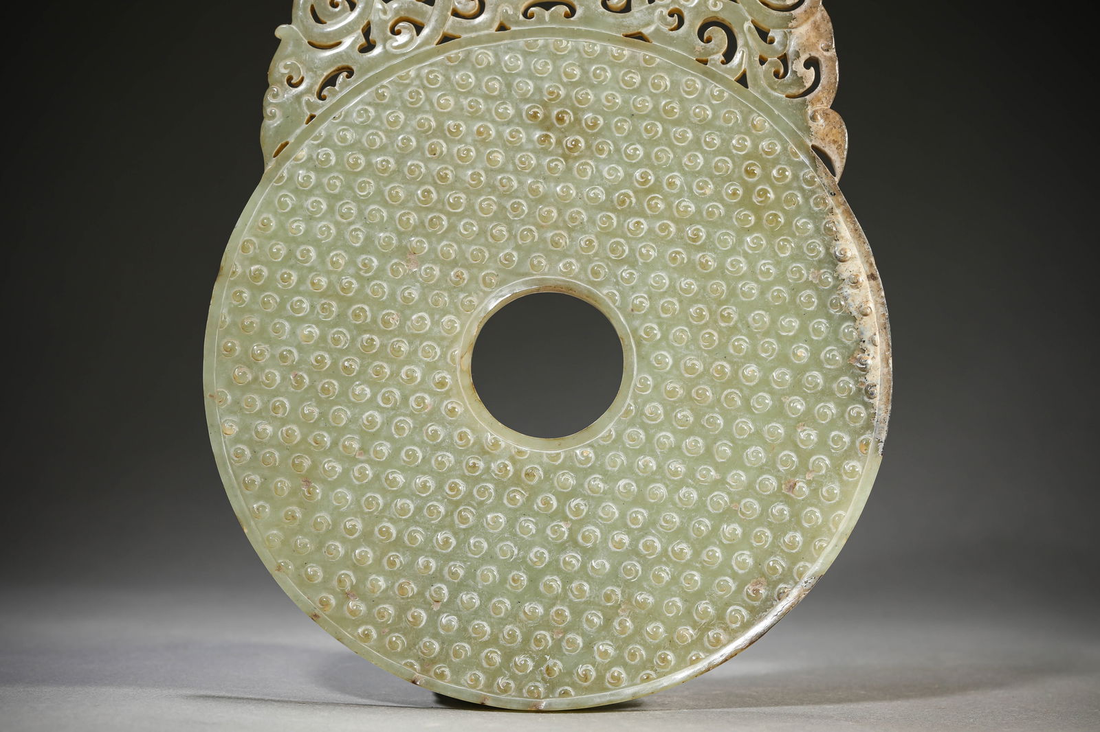 A Jade ‘Openwork’ Bi Disc - 3