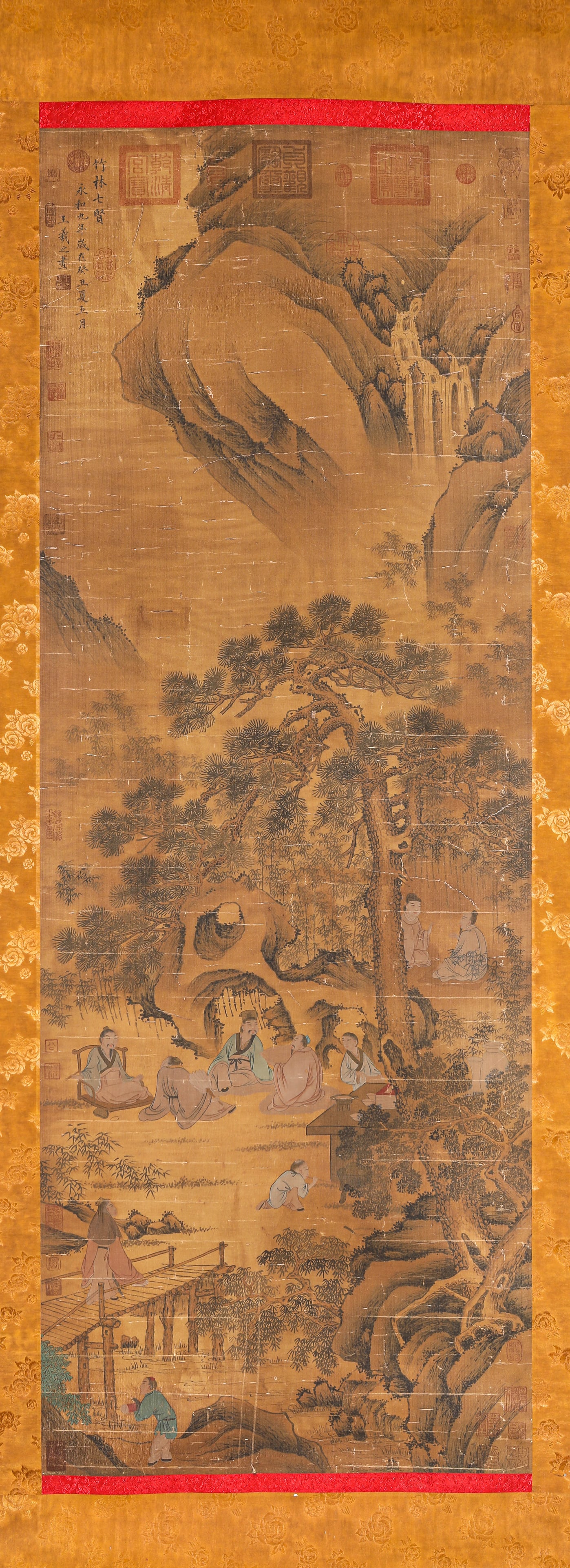 Wang Xizhi (303-361), attributed to, Seven Sages of the Bamboo Grove: Wang Xizhi (303-361), attributed to, Seven Sages of the Bamboo Grove (66 x 180cm)
