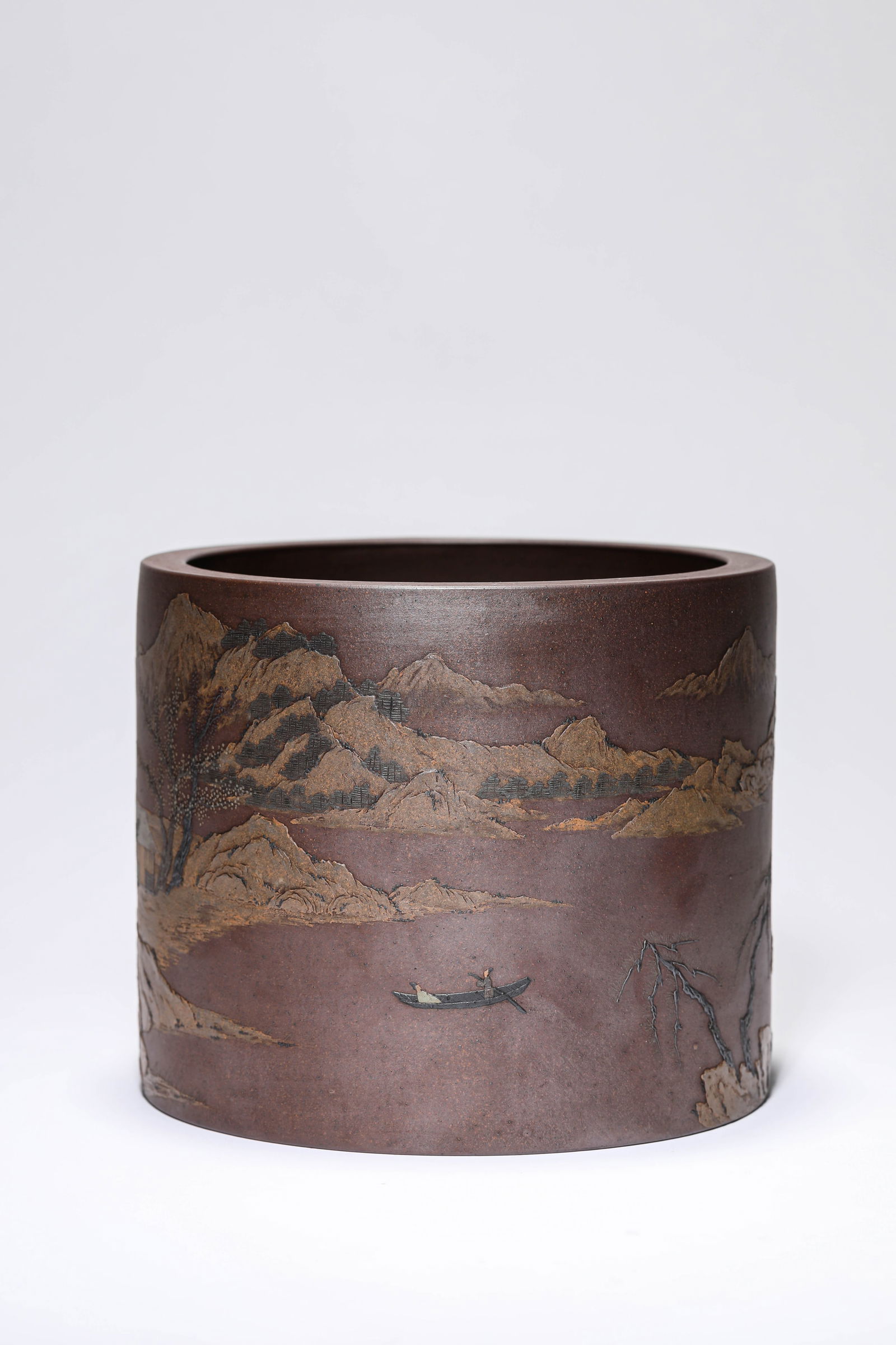 A Yixing Brush Pot - 2