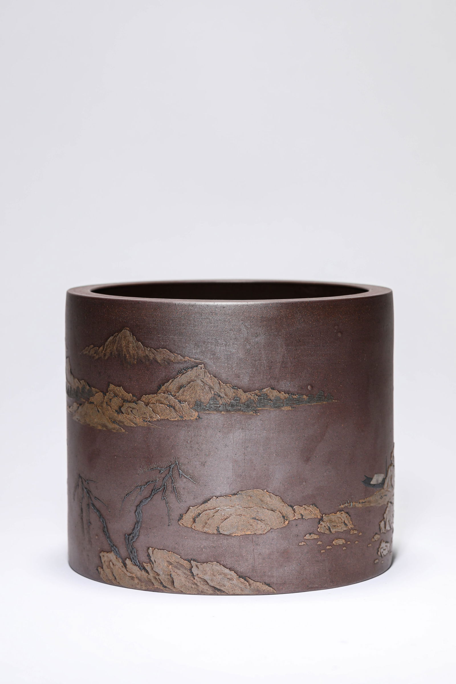 A Yixing Brush Pot - 3