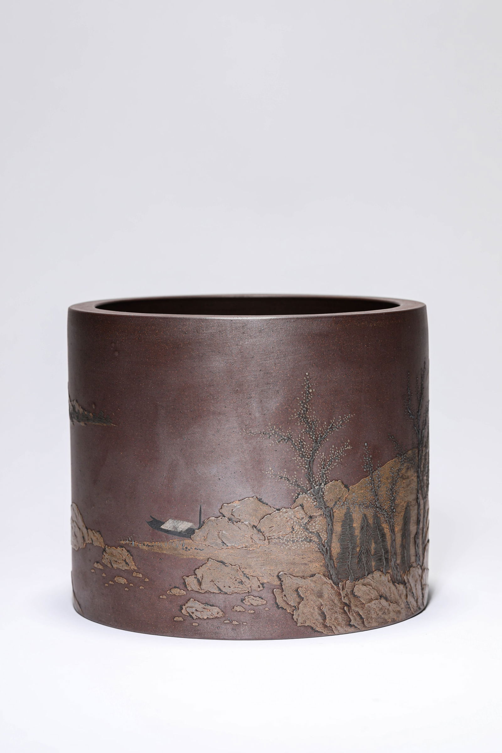 A Yixing Brush Pot - 4