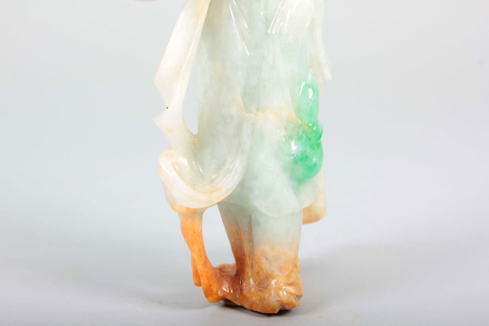 A JADEITE COURT LADY FIGURE - 10