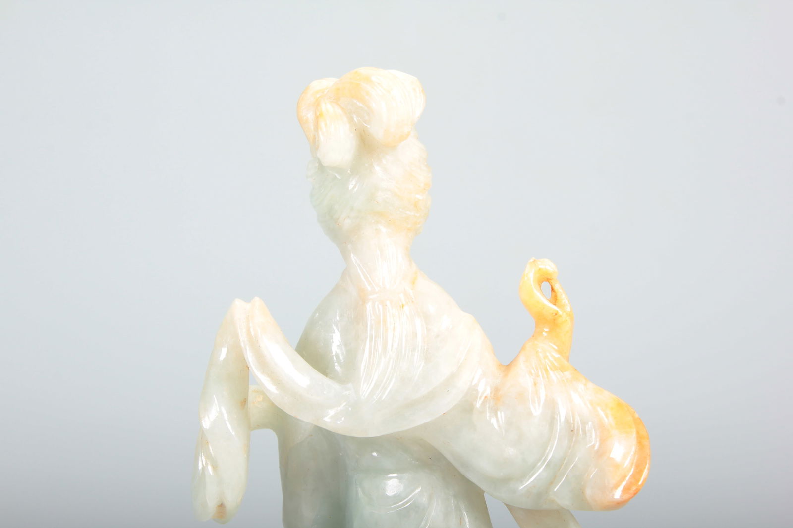 A JADEITE COURT LADY FIGURE - 12