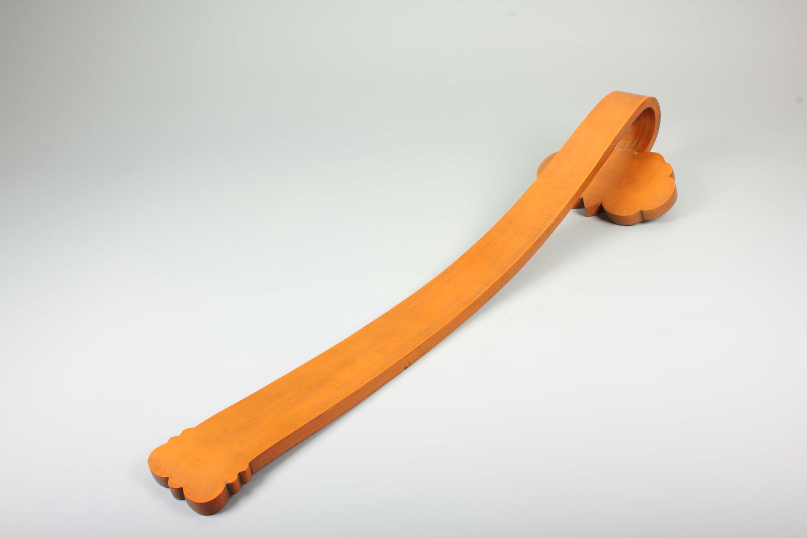 A BAMBOO SHEATH LONGEVITY PATTERN RUYI DISPLAY ITEM - 7