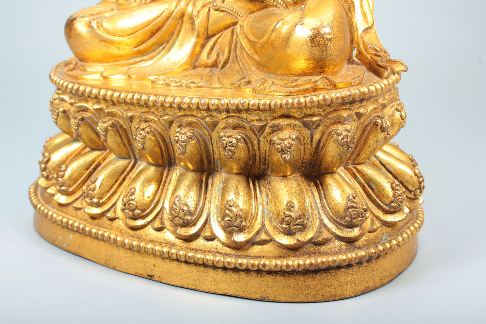 A COPPER GILT VAJRASATTVA STATUE - 11