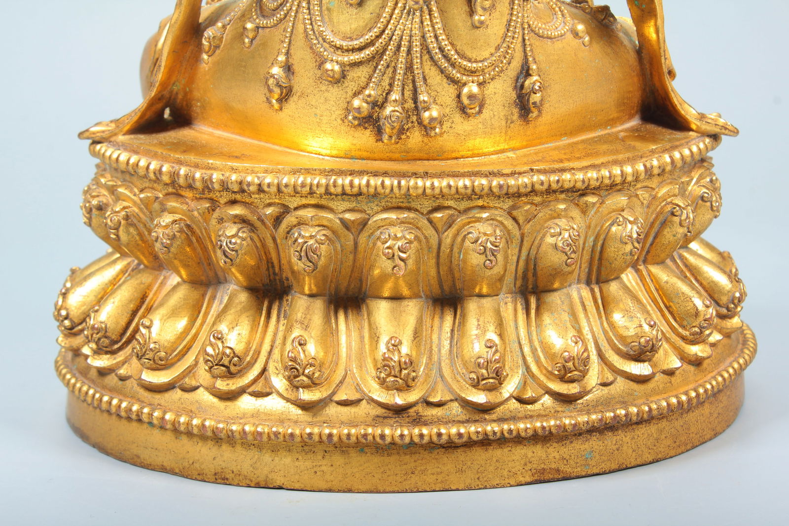 A COPPER GILT VAJRASATTVA STATUE - 20