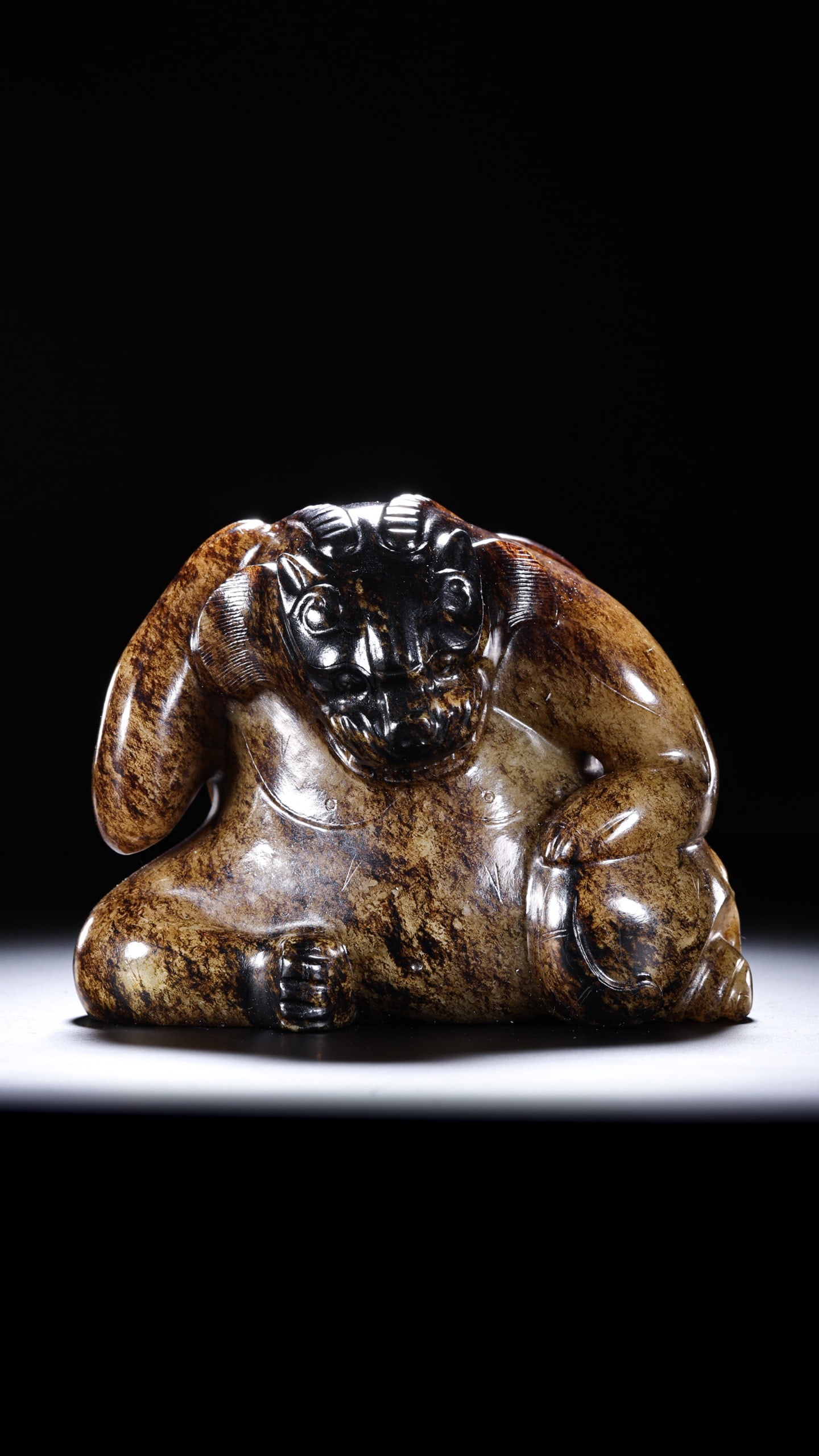 Jade Carved Beast Shape Ornament (1 of 12)