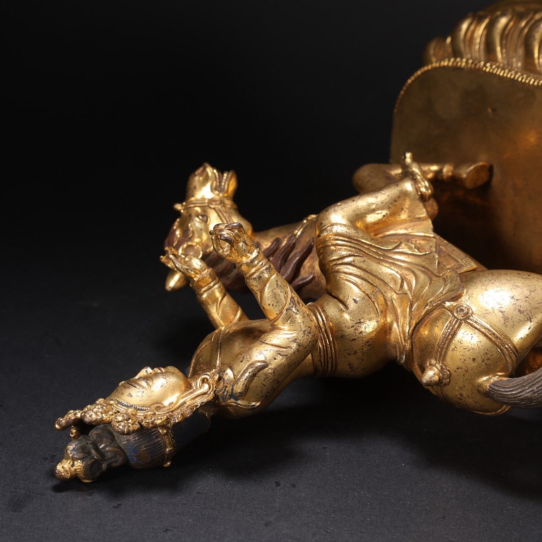 Gilt Bronze Buddha Figure - 3