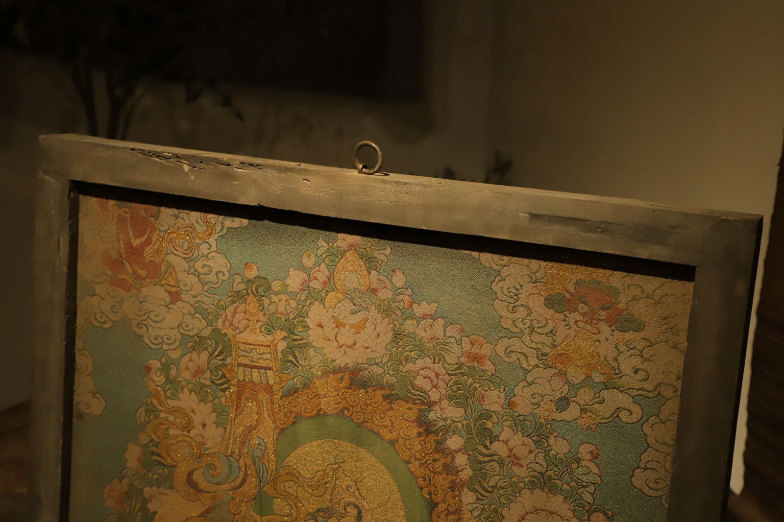 Silk Embroidery kuberd Pattern Tangka - 7