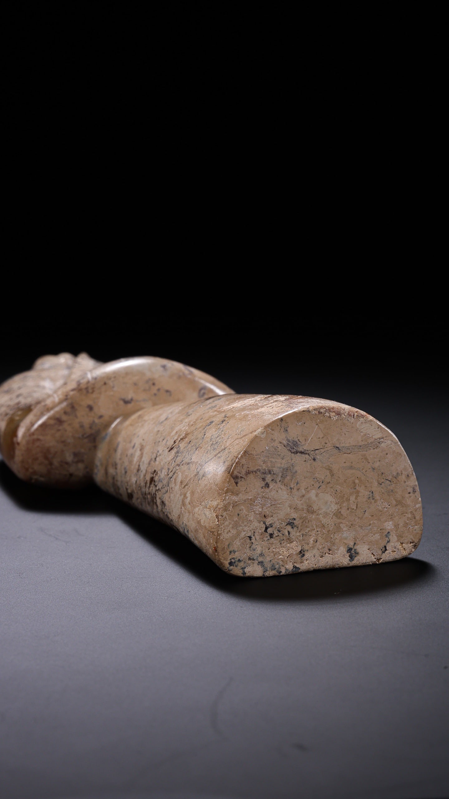 Jade Carved Character Shape Figure - 9