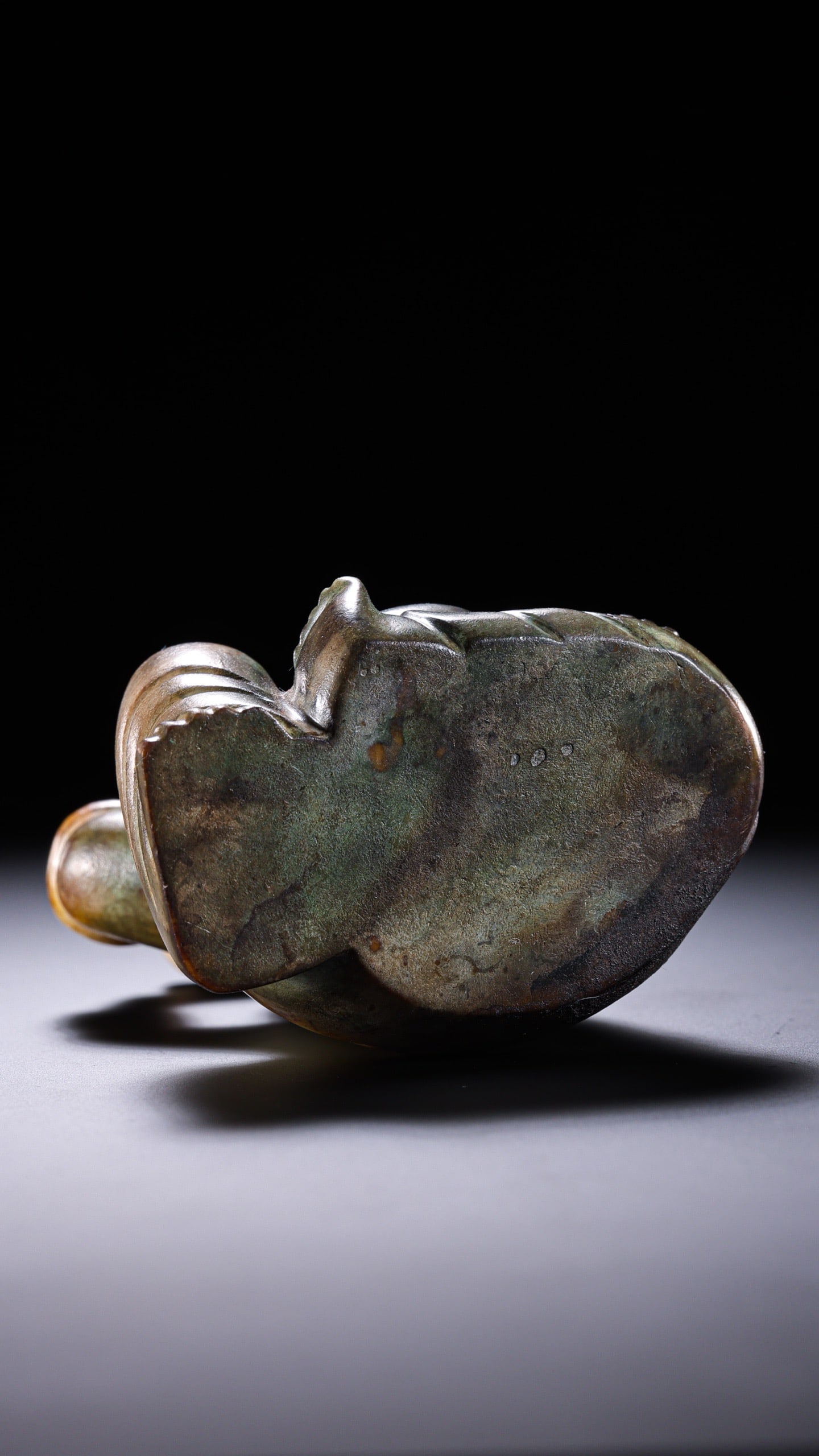 Jade Carved Character Shape Ornament - 10