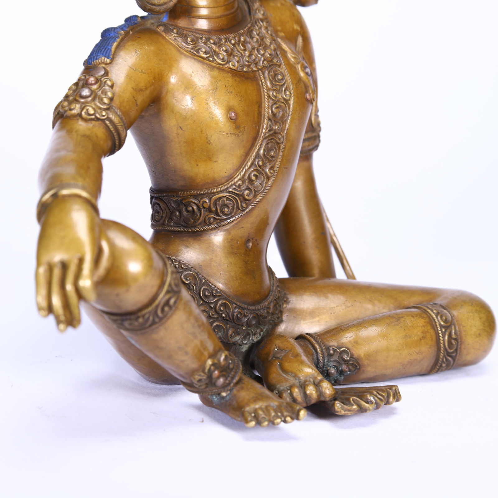 Bronze GuanYin Figure - 7