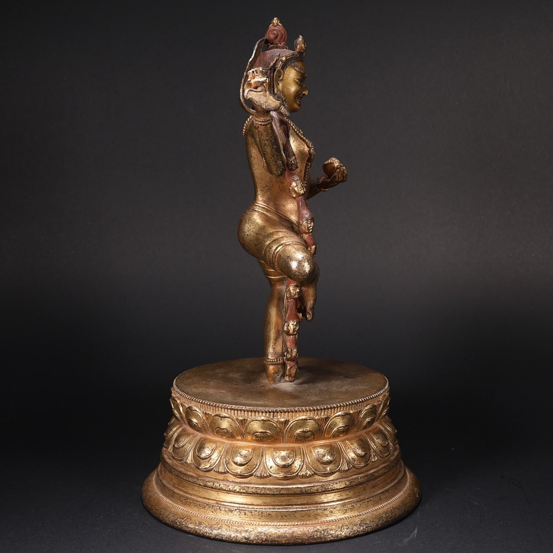 Gilt Bronze Buddha Figure - 7