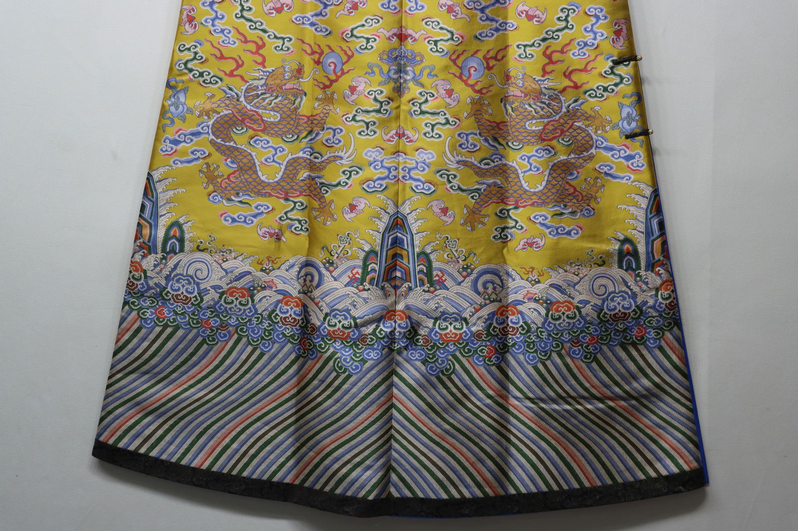 Silk Embroidery Cloud and Dragon Pattern Dragon Robe - 10