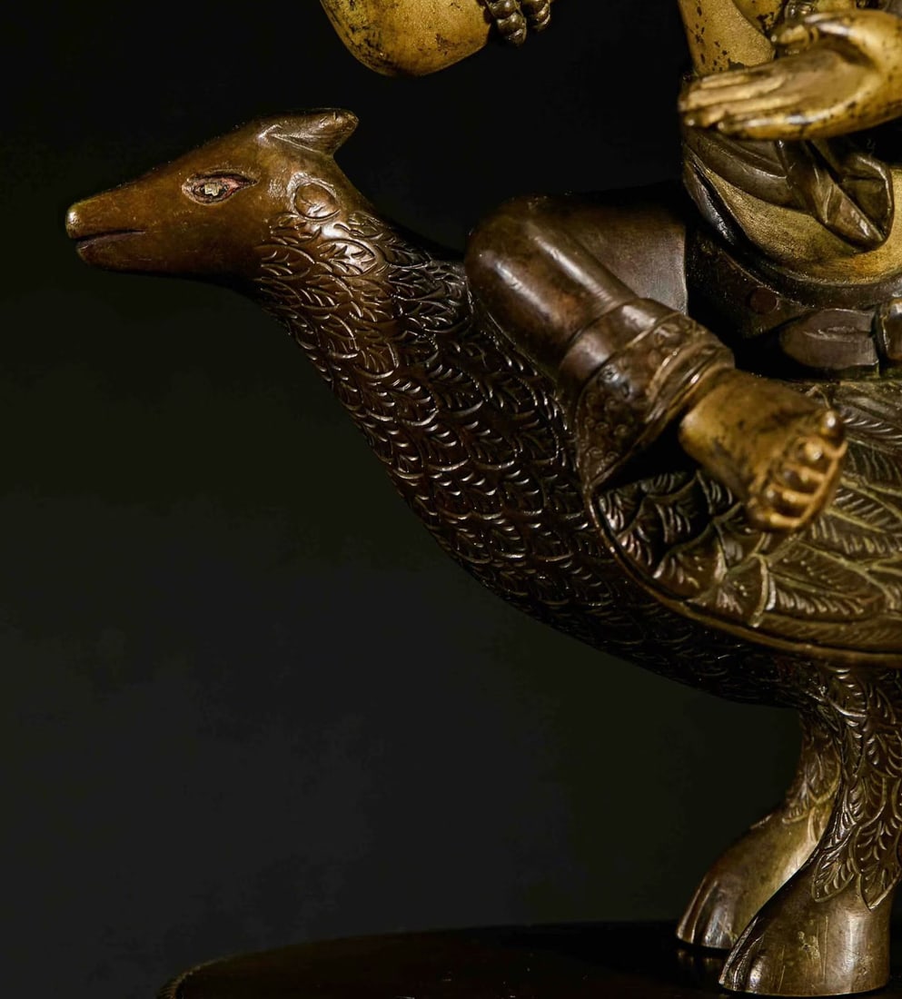 Gilt Bronze Buddha Figure - 3