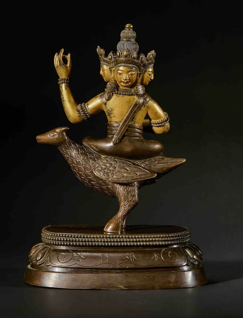 Gilt Bronze Buddha Figure - 8