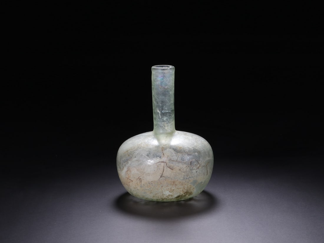 Stone Carved Flower and Beast Pattern Table - 2