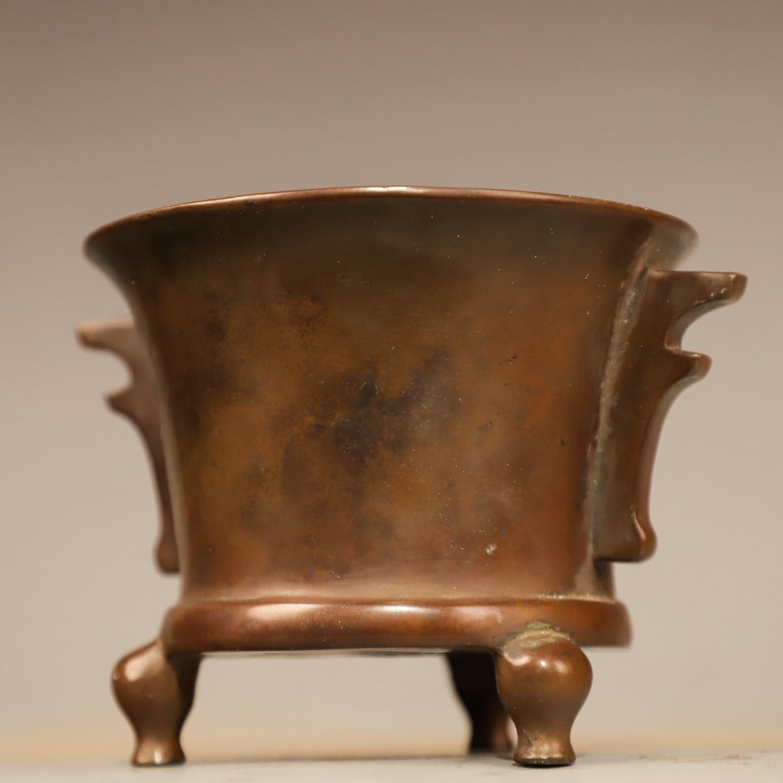 Bronze Double Ears Incense Burner - 6