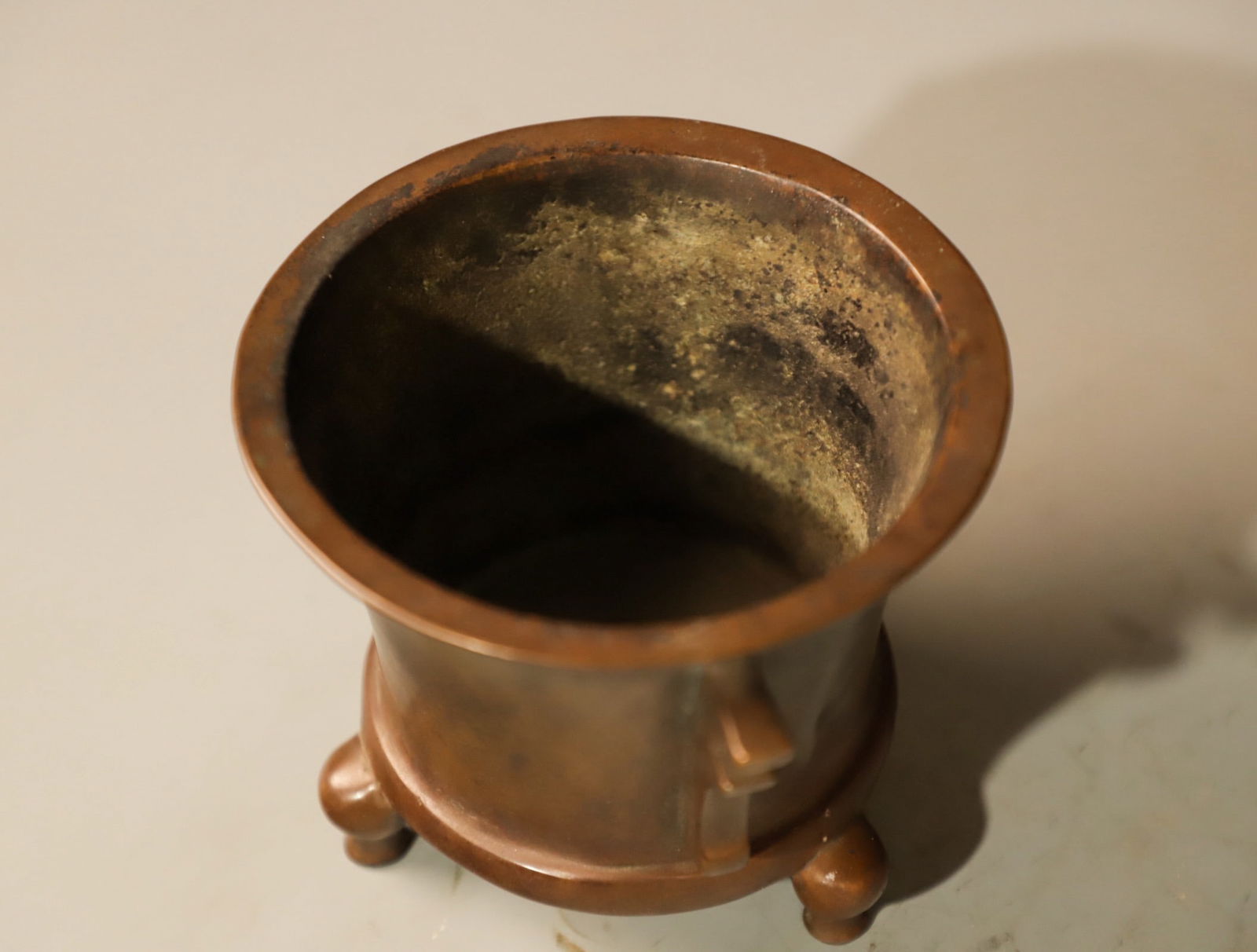 Bronze Double Ears Incense Burner - 7