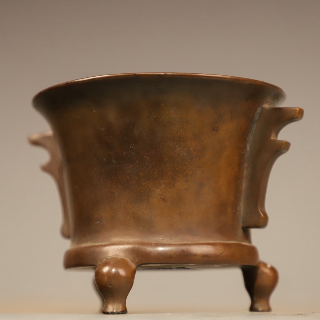 Bronze Double Ears Incense Burner - 9