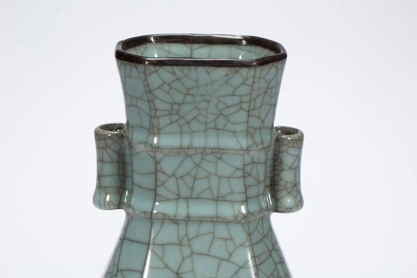 Guan Ware Porcelain Vase - 3