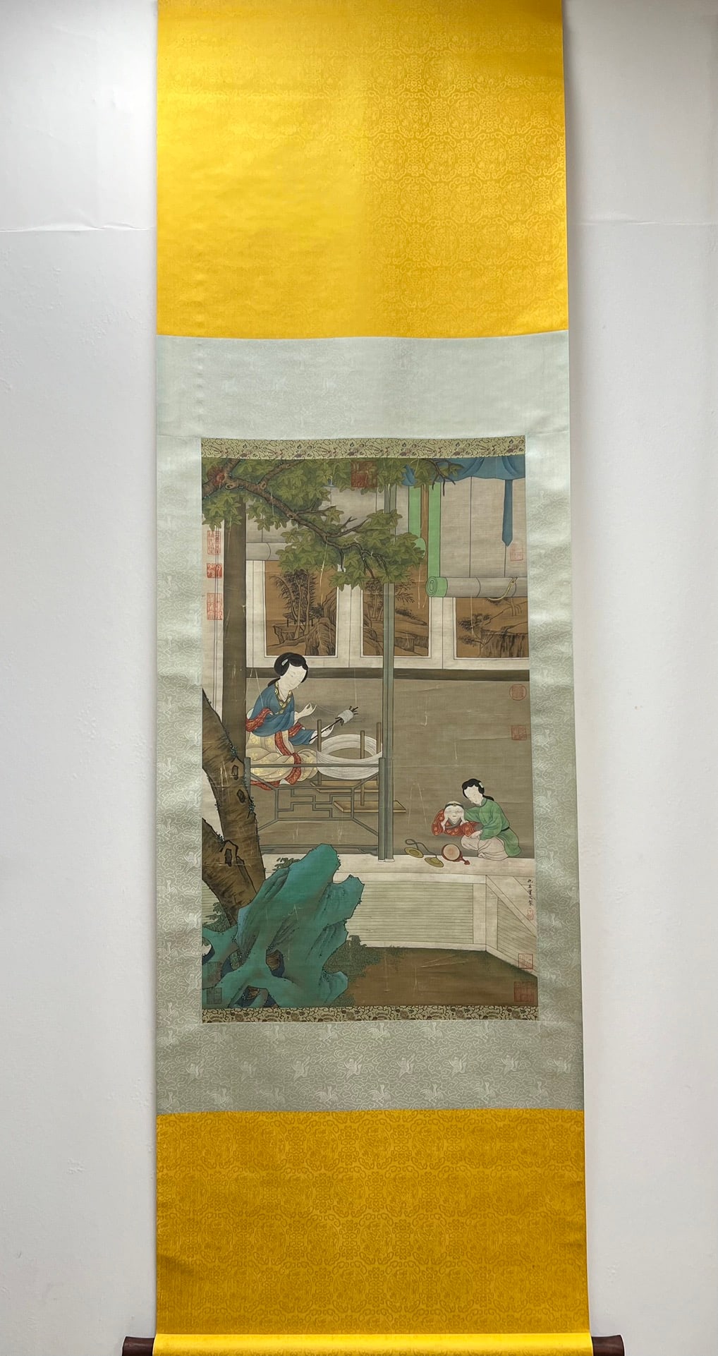 Chinese Drawing Character Story Painting,Qiu Ying Mark: Chinese Drawing Character Story Painting,Qiu Ying Mark (53 x 88cm)