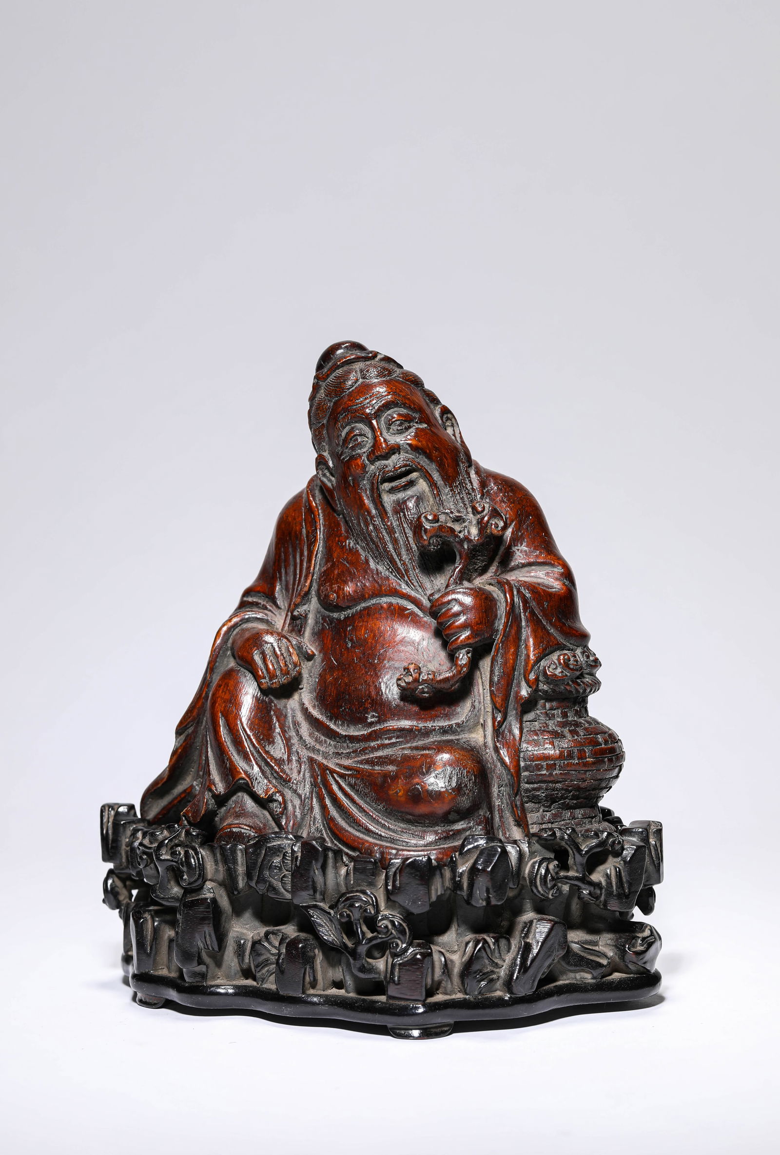 A Bamboo 'Figural' Ornament