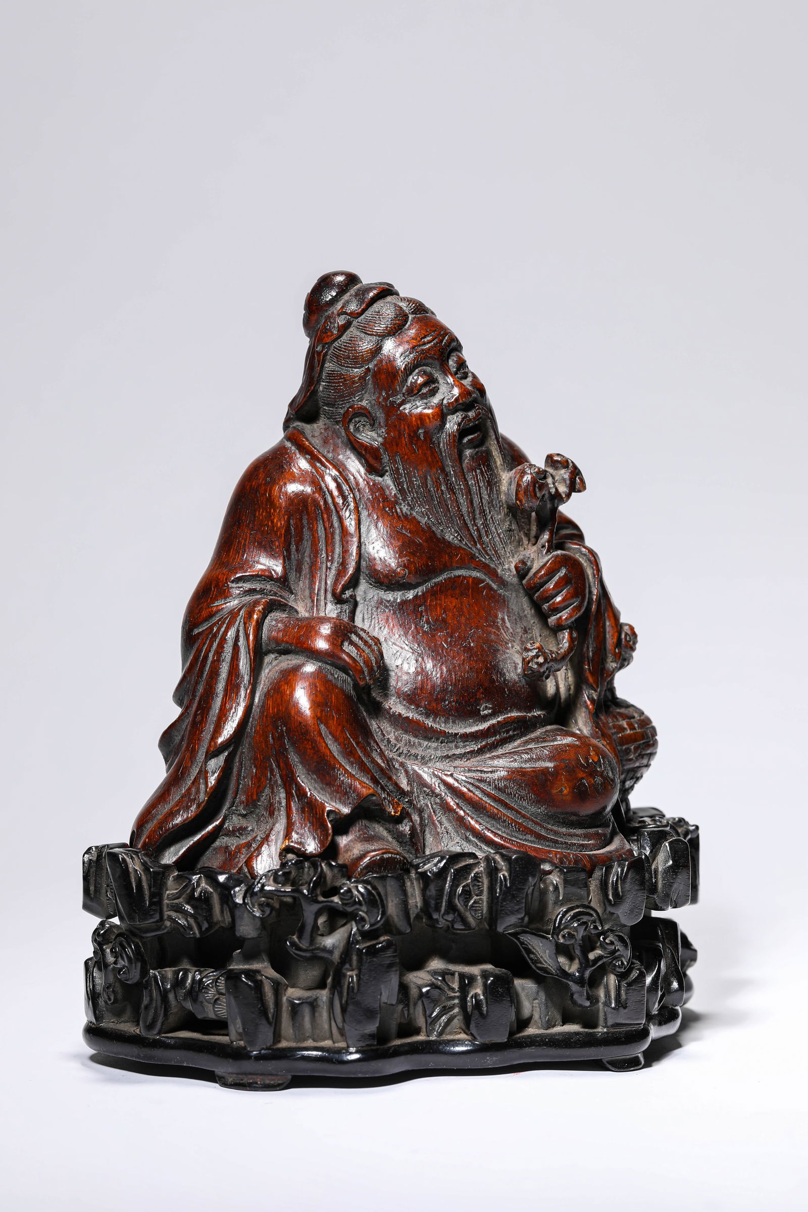 A Bamboo 'Figural' Ornament - 3