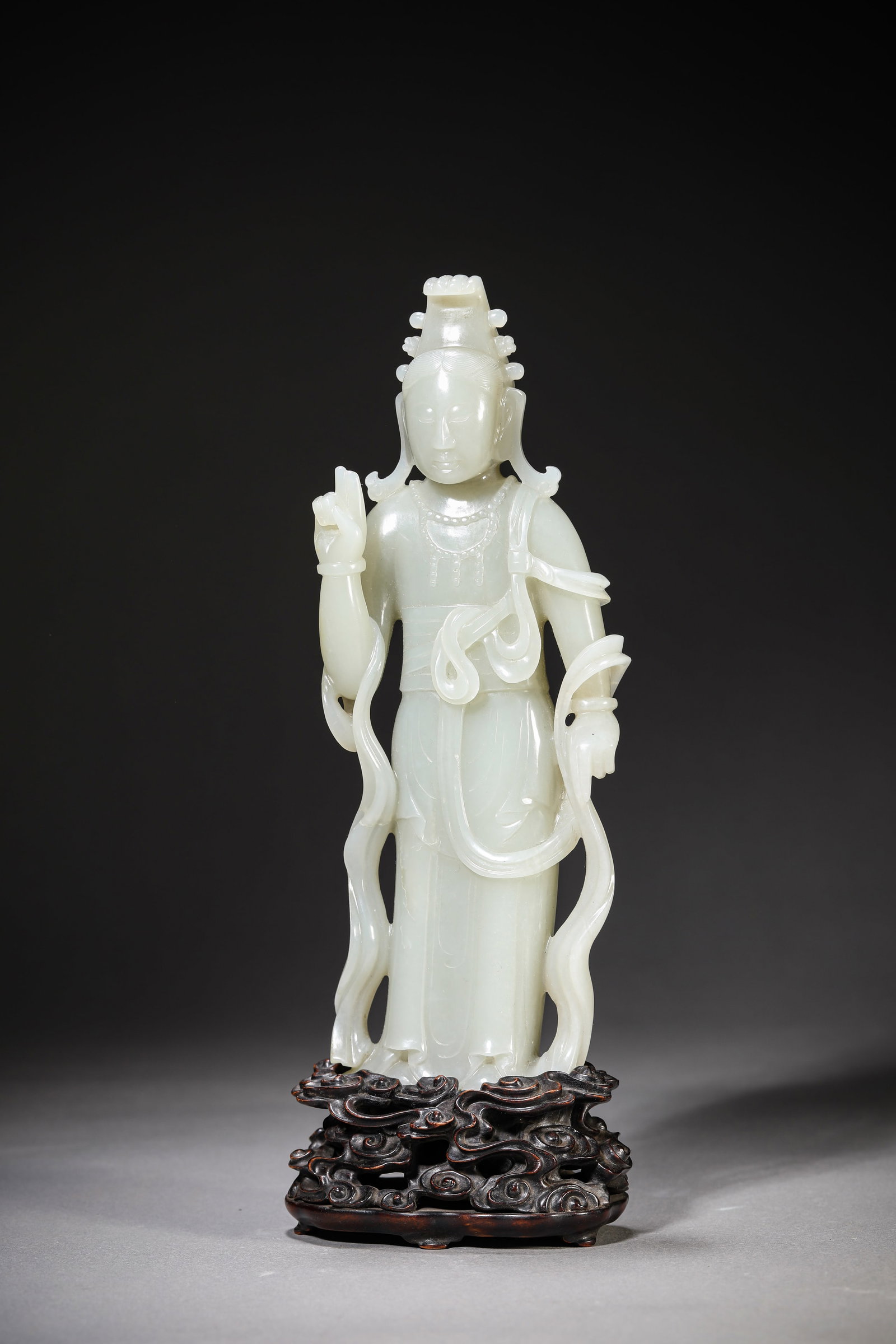 A Jade Figure of Buddha (1 of 6)