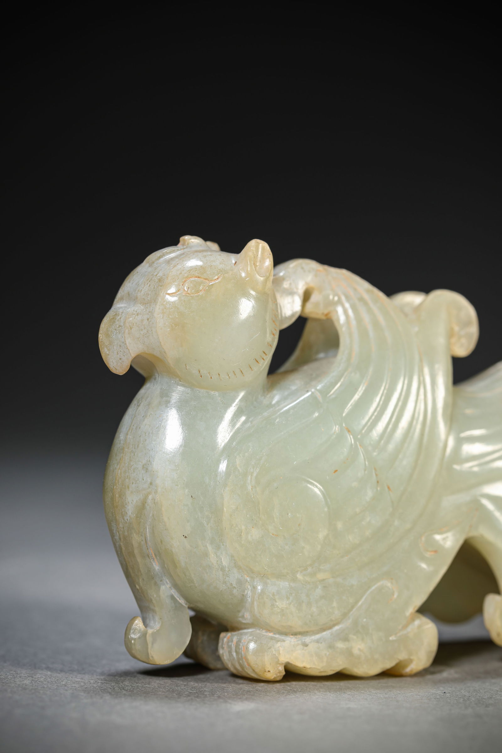 A Jade 'Phoenix' Bird - 2