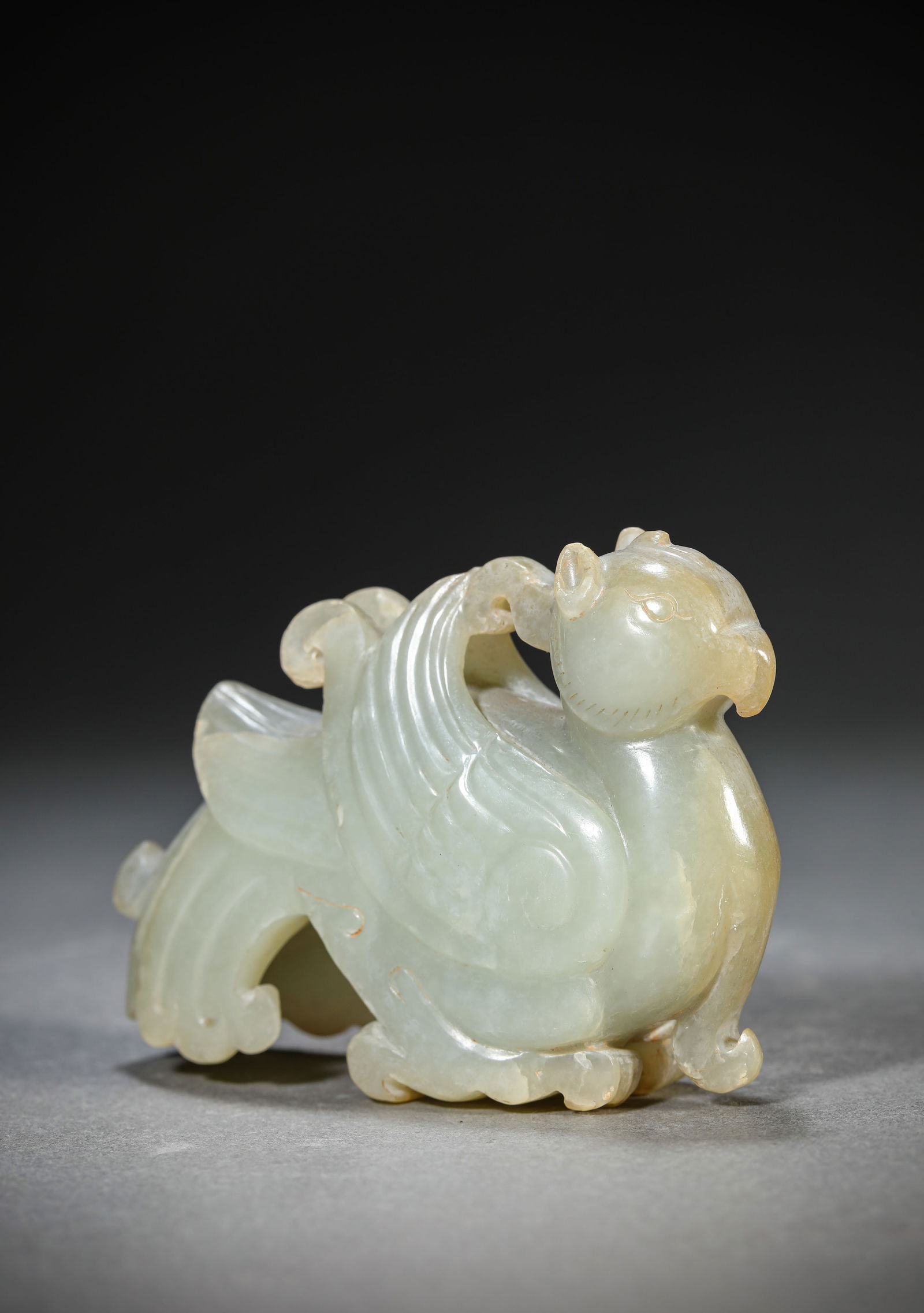 A Jade 'Phoenix' Bird - 4