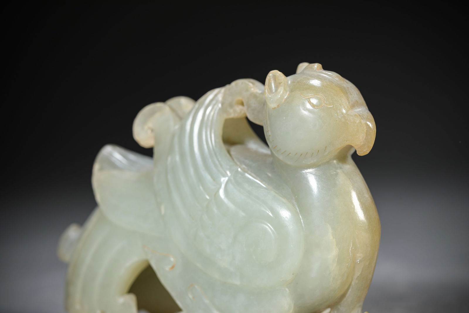 A Jade 'Phoenix' Bird - 5