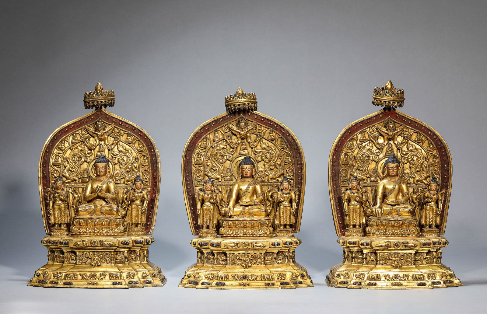 A Set of the Five Dhyani Buddhas - 2