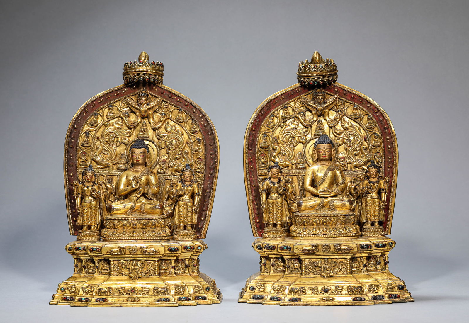 A Set of the Five Dhyani Buddhas - 3