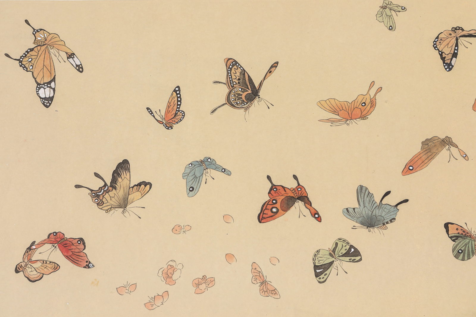Pu Ru (1896-1963), attributed to, Butterfly - 4