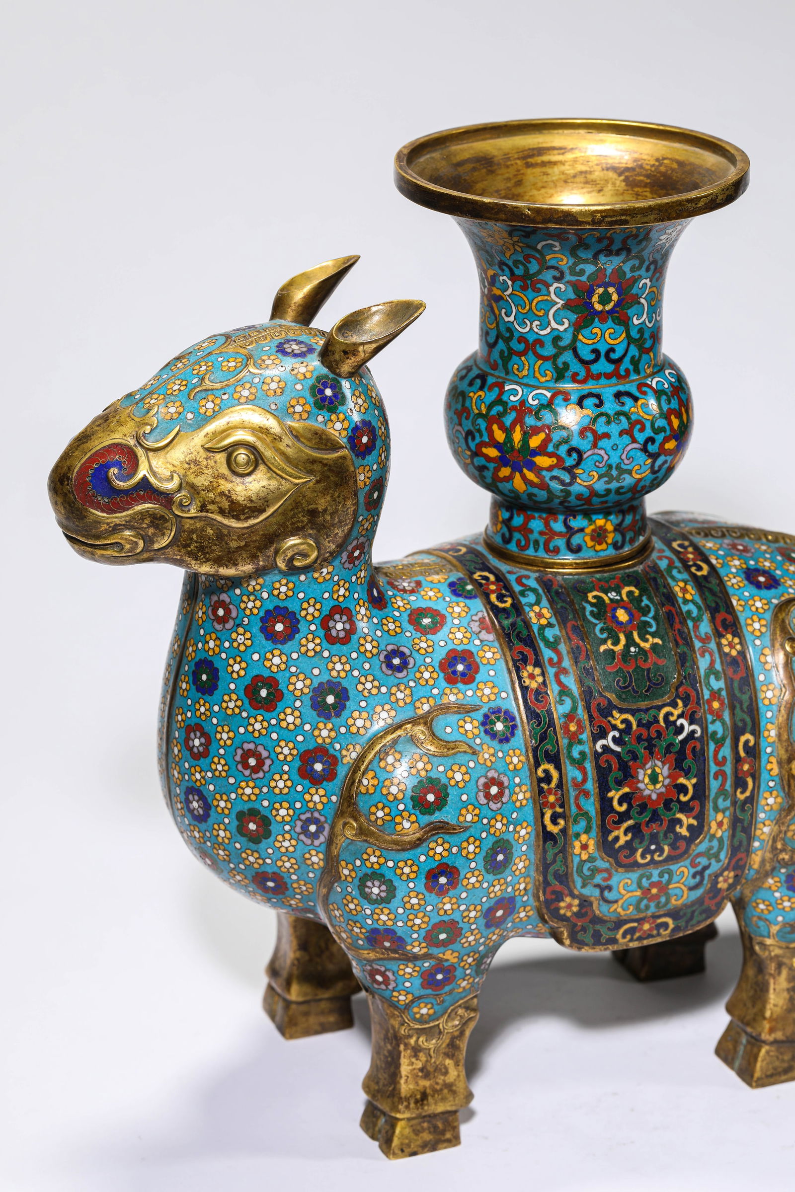 A Cloisonné Enamel ‘Xi’ Zun - 2