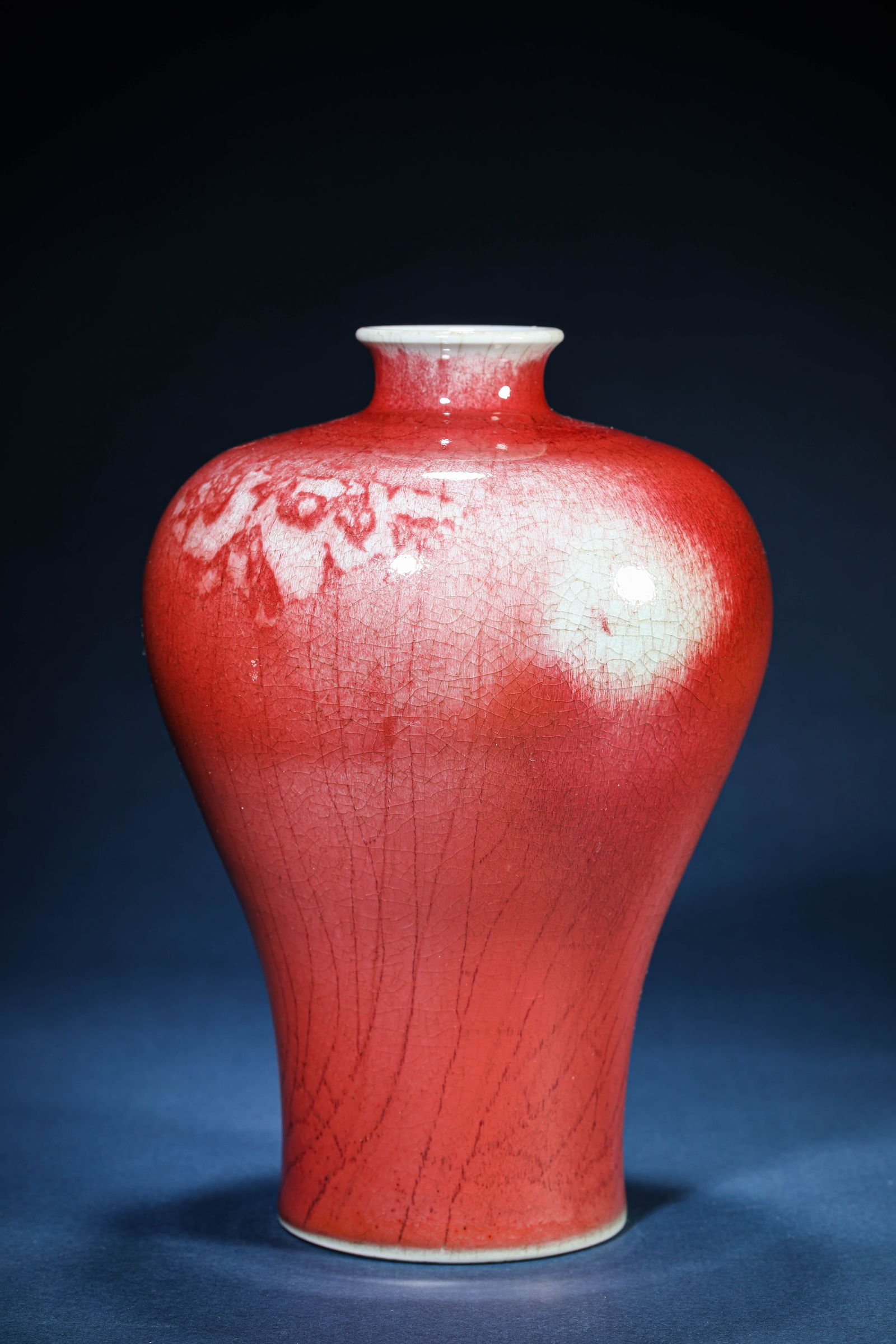 A Langyao Red-Glazed Meiping - 3