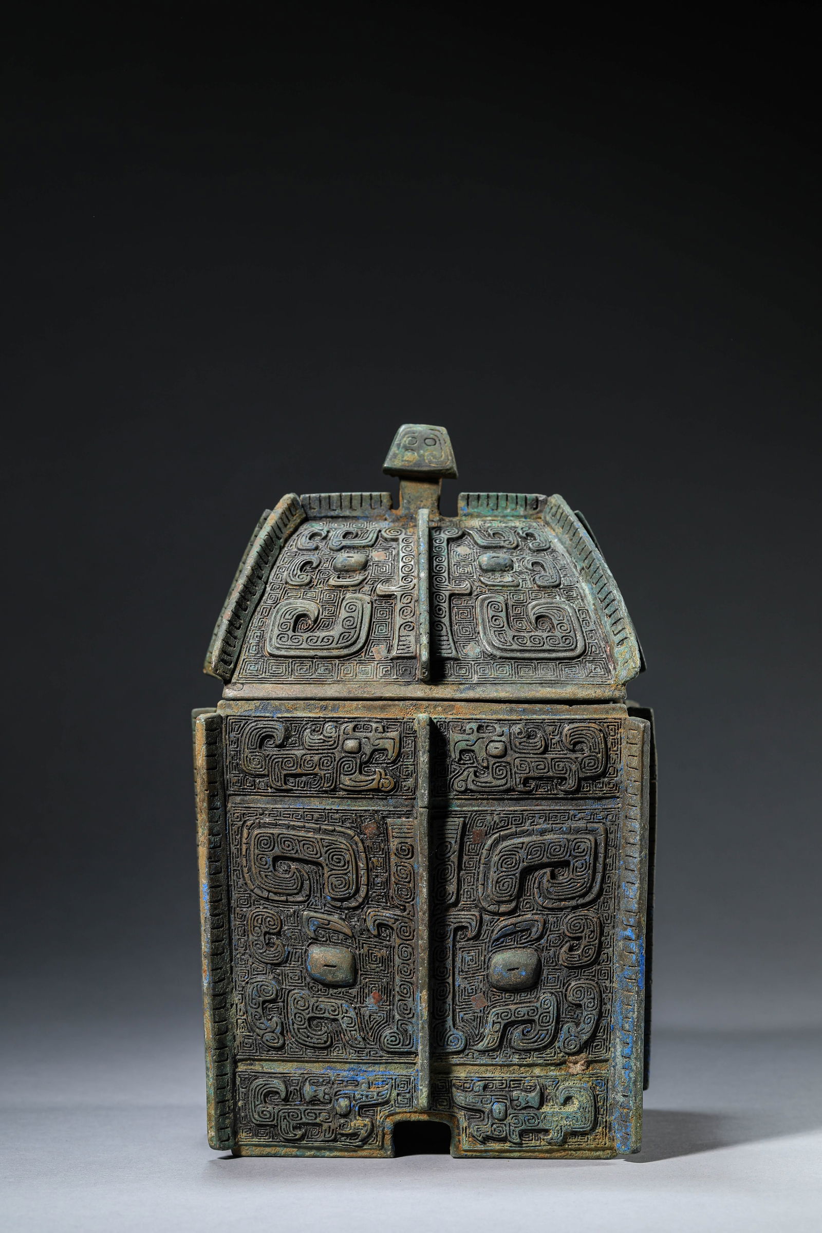 A Bronze 'Fangyi' Ritual Vessel - 2