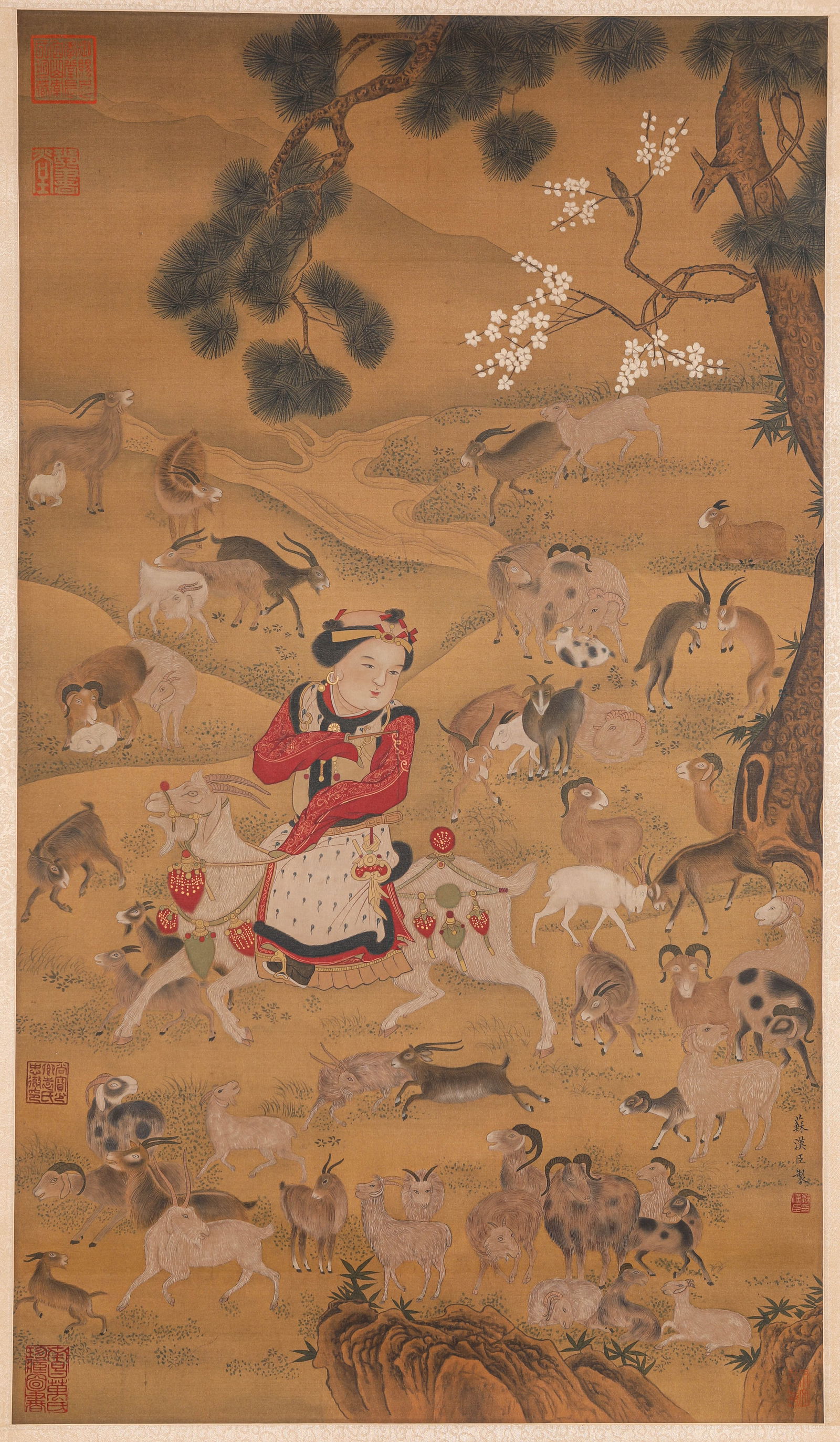 Su Hanchen (act. 12th century), attributed to, Figure Narrative: Su Hanchen (act. 12th century), attributed to, Figure Narrative (54 x 94 cm)